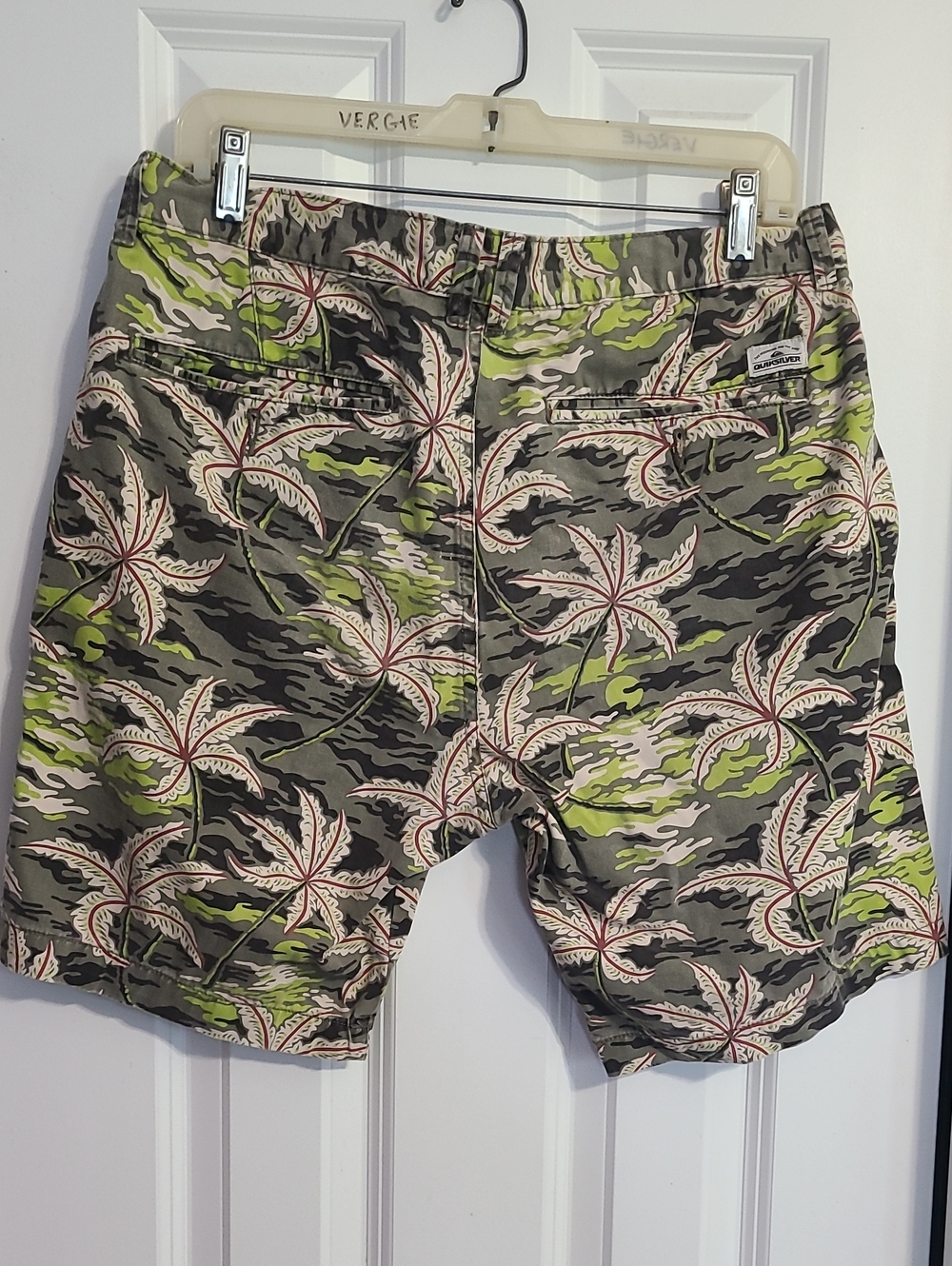 Quiksilver Tropical Camo Palm Print Shorts - Picture 4 of 4